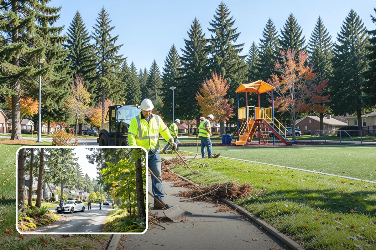 Public Building Roof Maintenance in Normandy Park, King County, WA - Extends roof service life and defers capital replacement