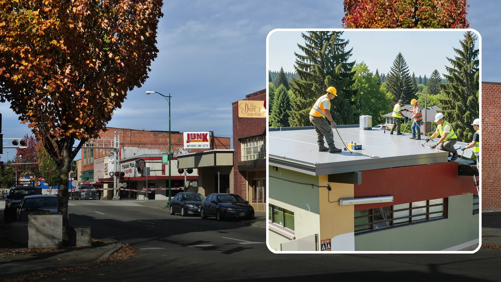 Public Building Roof Maintenance in Puyallup, Pierce County, WA - Extend roof life across your building portfolio with scheduled inspections, cleaning, and preventive maintenance.