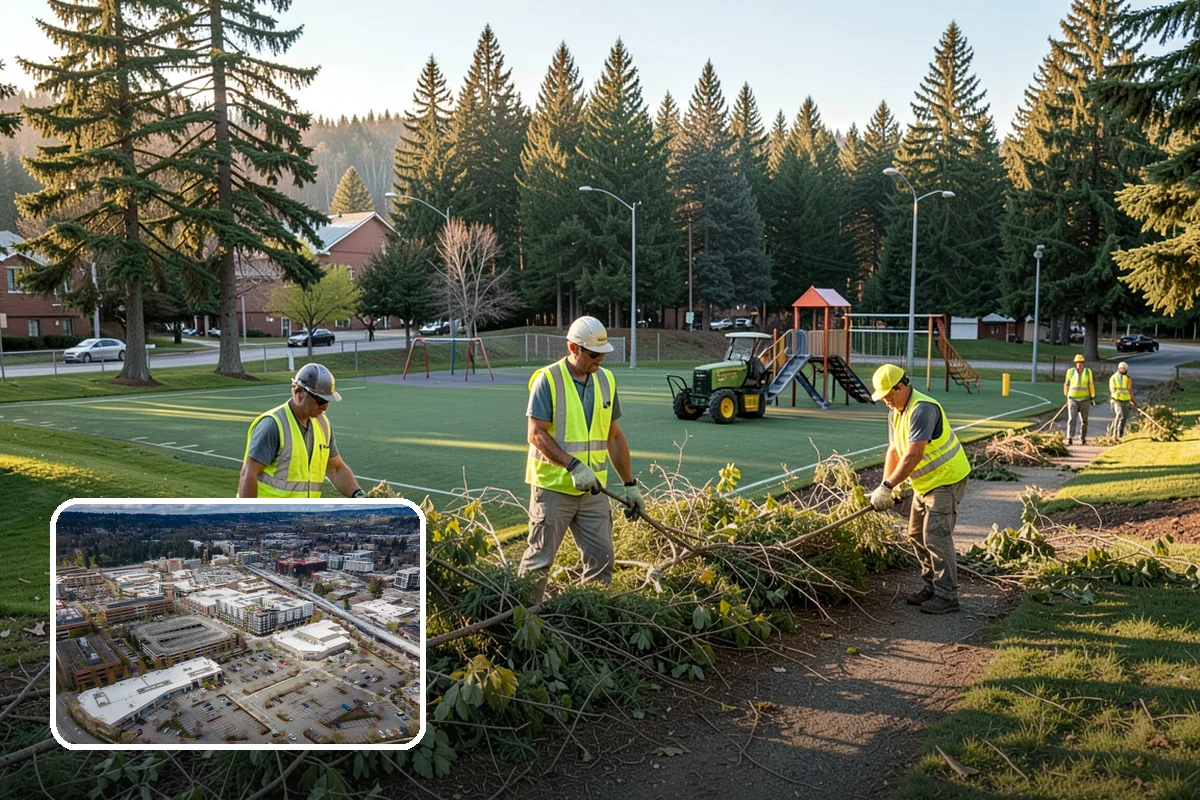 Public Building Roof Maintenance in Redmond, King County, WA - Extends roof service life and defers capital replacement