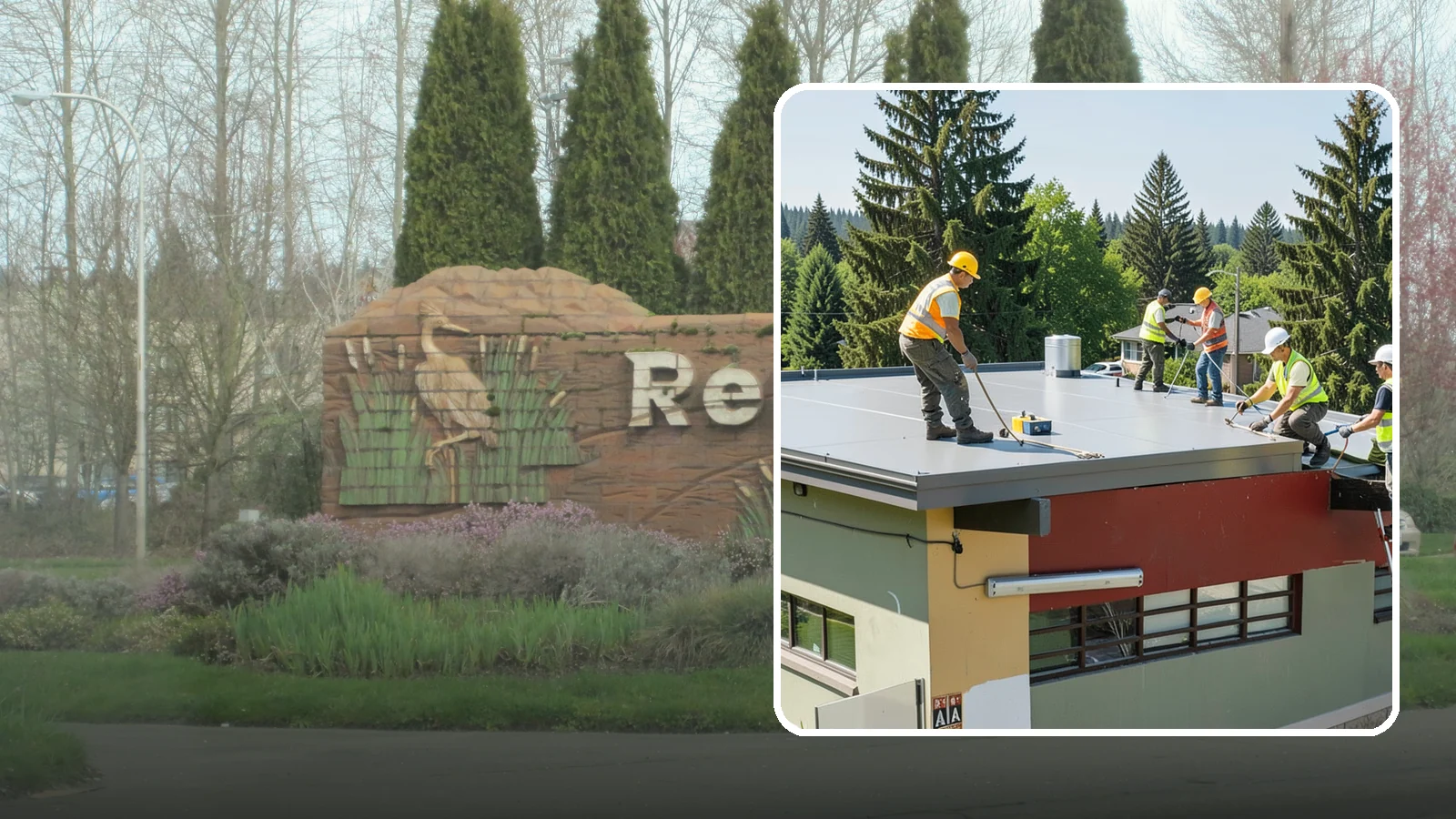 Public Building Roof Maintenance in Renton, King County, WA - Extend roof life across your building portfolio with scheduled inspections, cleaning, and preventive maintenance.
