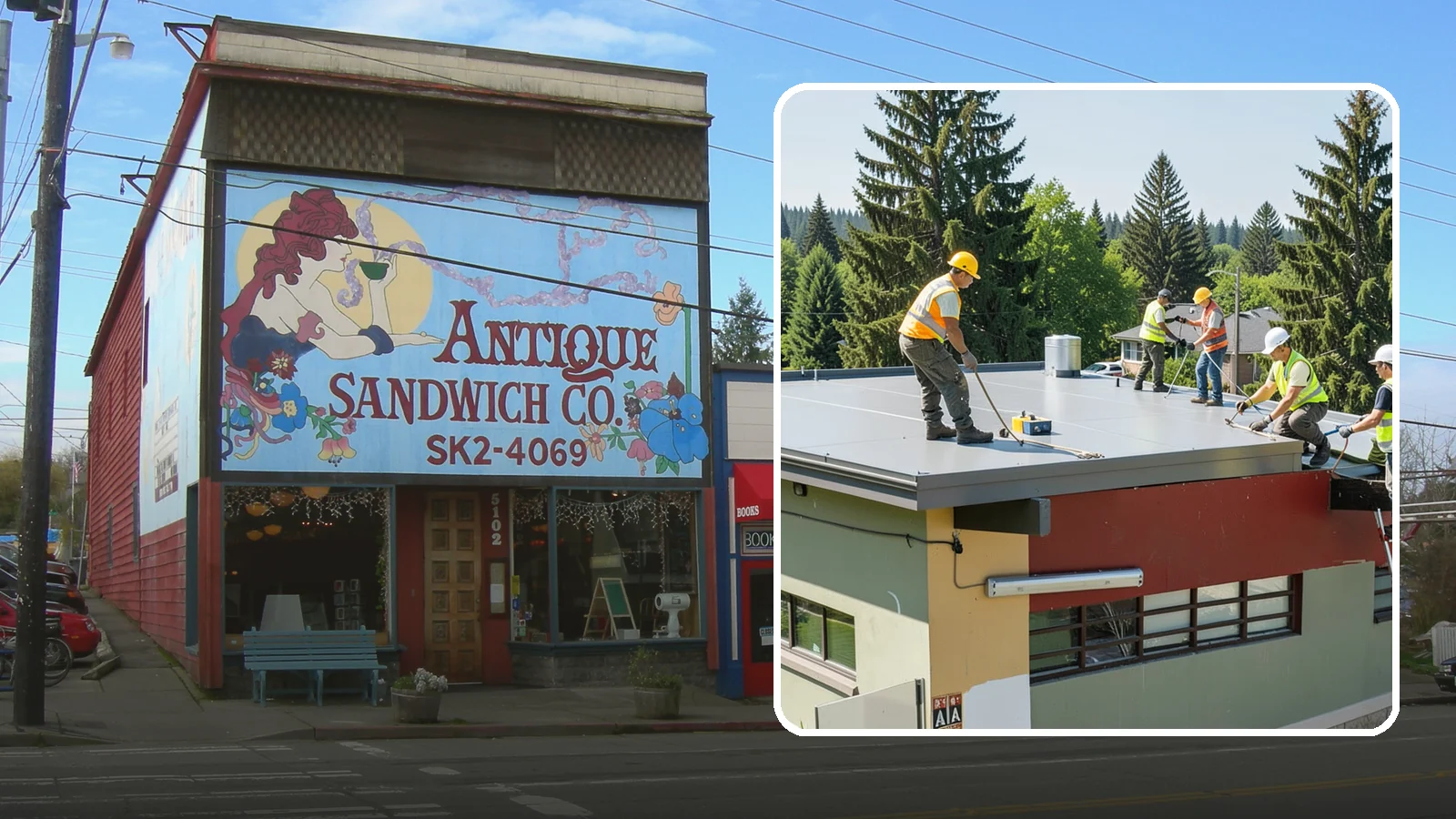 Public Building Roof Maintenance in Ruston, Pierce County, WA - Extend roof life across your building portfolio with scheduled inspections, cleaning, and preventive maintenance.