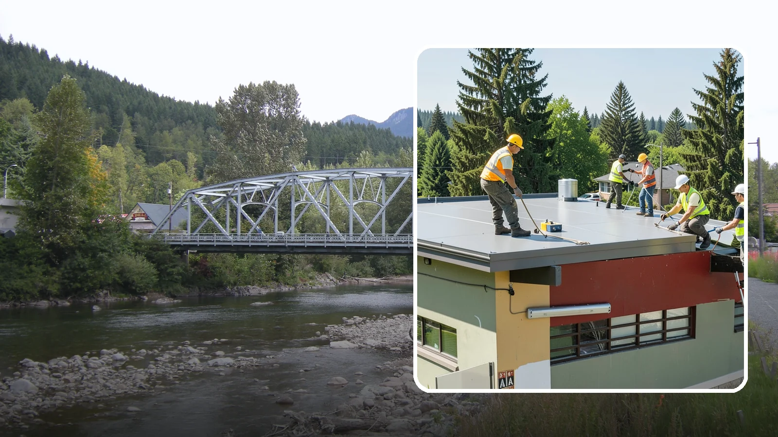 Public Building Roof Maintenance in Skykomish, King County, WA - Extend roof life across your building portfolio with scheduled inspections, cleaning, and preventive maintenance.