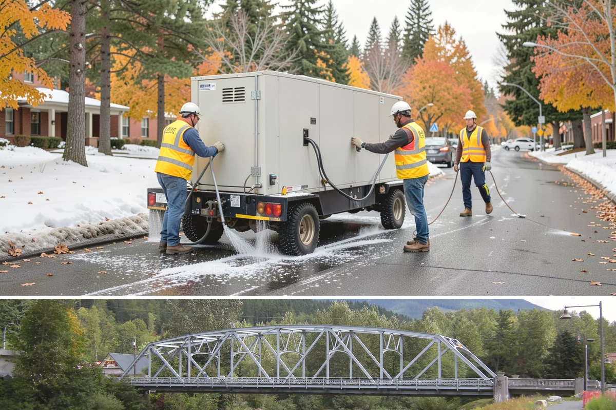 Public Building Roof Maintenance in Skykomish, King County, WA - Fall and spring service targets the leaf drop and moss growth that Northwest roofs accumulate seasonally.