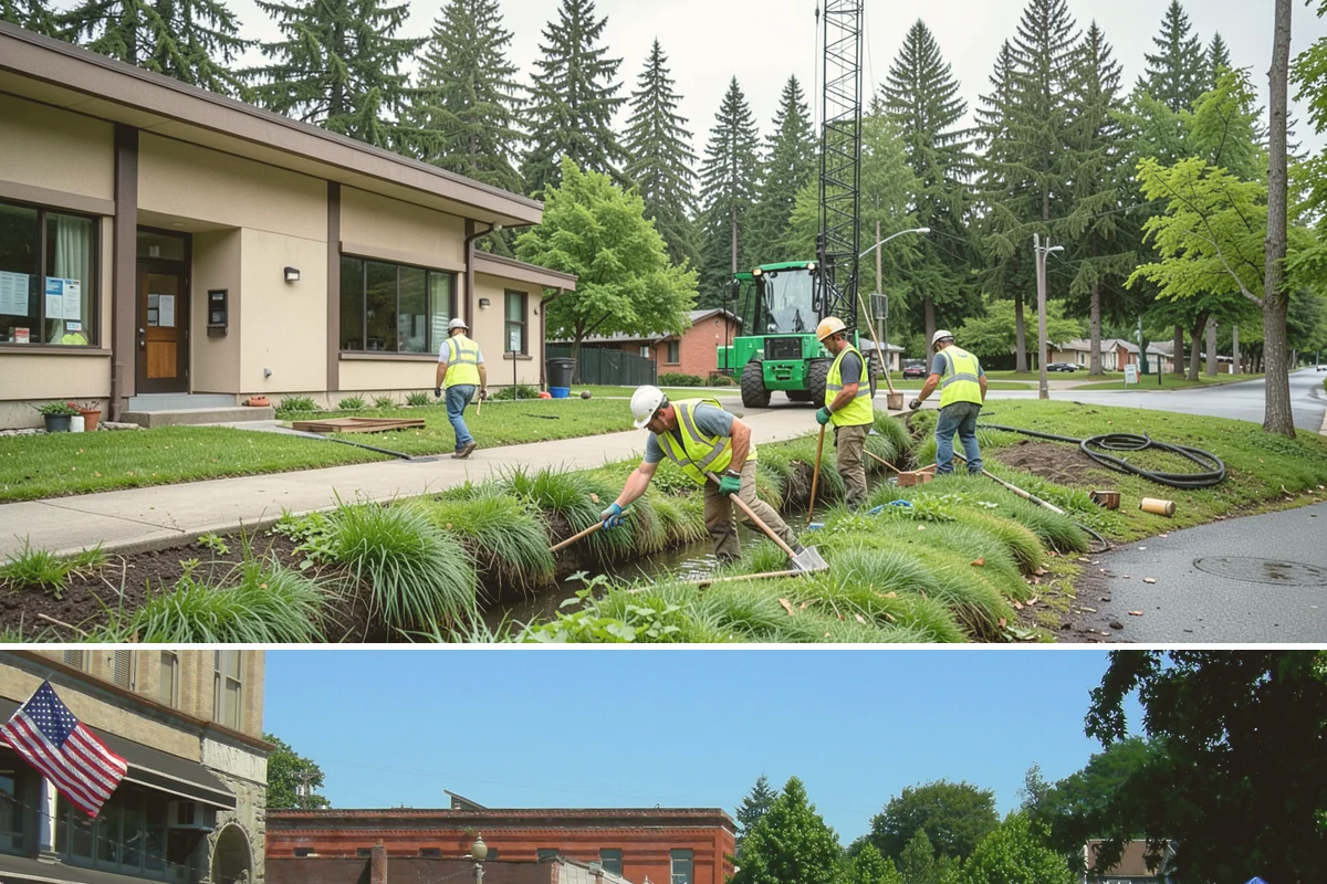Public Building Roof Maintenance in Snohomish, Snohomish County, WA - Fall and spring service targets the leaf drop and moss growth that Northwest roofs accumulate seasonally.