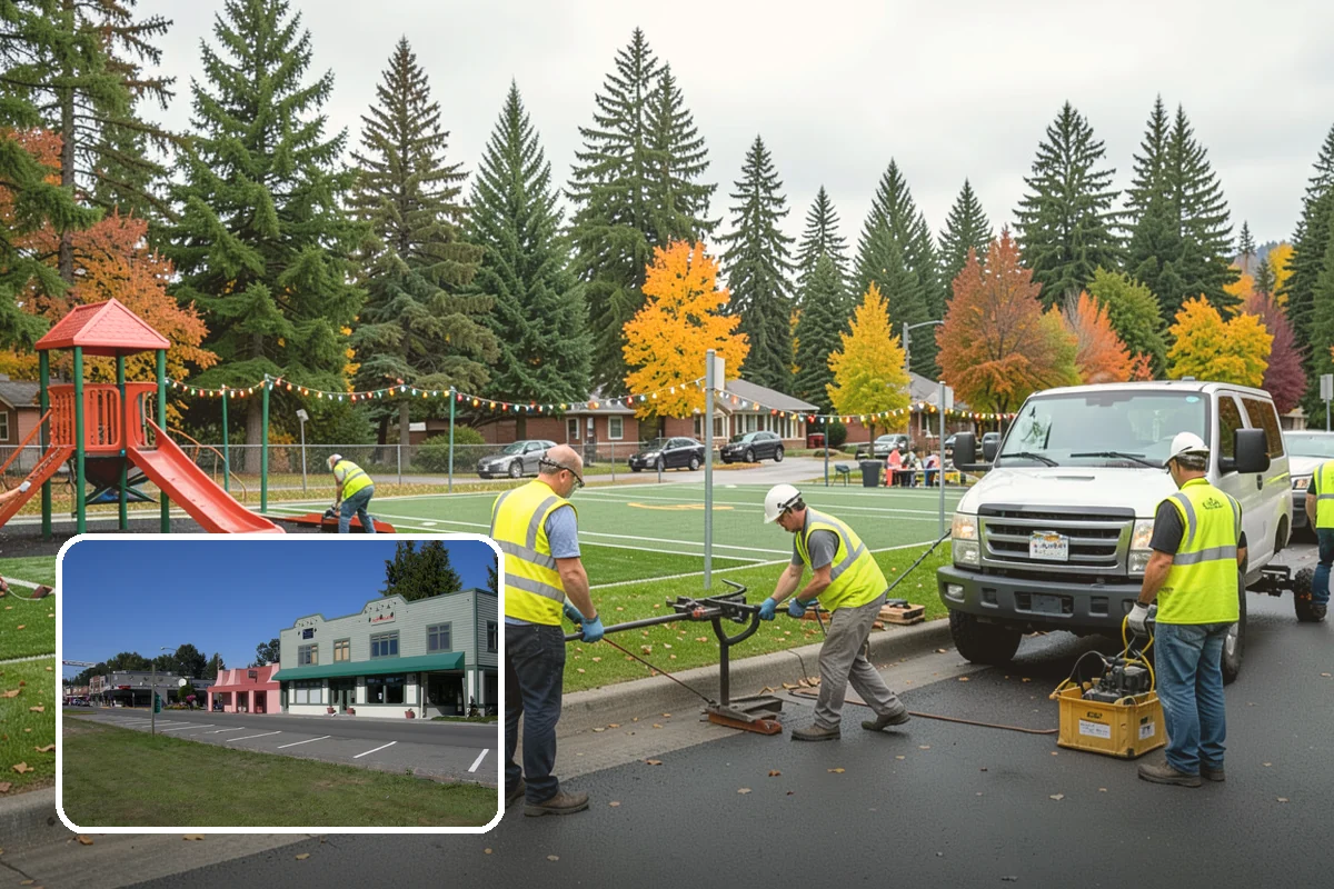 Public Building Roof Maintenance in Snoqualmie, King County, WA - Extends roof service life and defers capital replacement