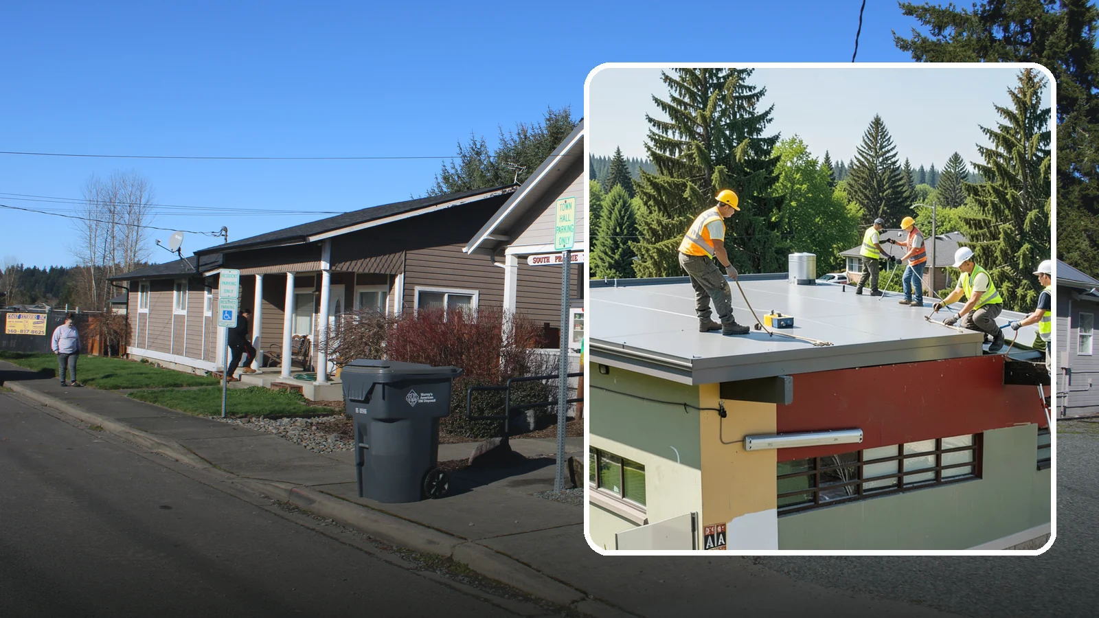 Public Building Roof Maintenance in South Prairie, Pierce County, WA - Extend roof life across your building portfolio with scheduled inspections, cleaning, and preventive maintenance.