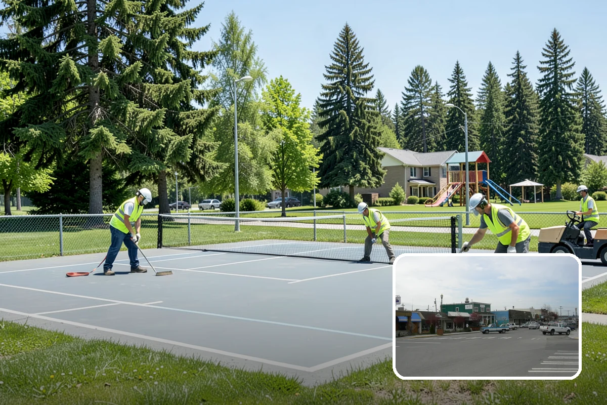 Public Building Roof Maintenance in Stanwood, Snohomish County, WA - Extends roof service life and defers capital replacement