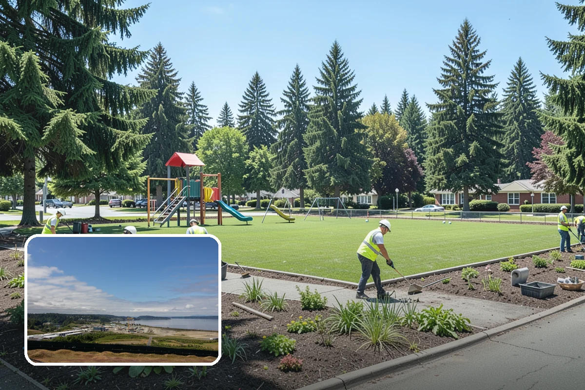 Public Building Roof Maintenance in University Place, Pierce County, WA - Extends roof service life and defers capital replacement