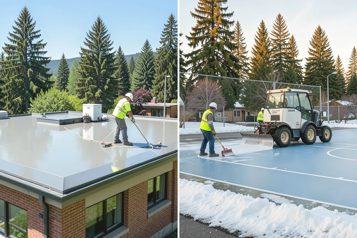 Public Building Roof Maintenance in University Place, Pierce County, WA - Portfolio inventory and roof condition baseline