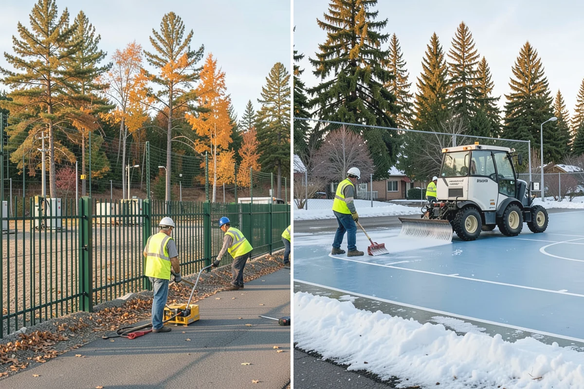 Public Building Washing in Beaux Arts Village, King County, WA - Inspect facade materials, staining, and access constraints