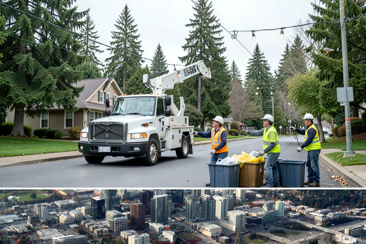 Public Building Washing in Bellevue, King County, WA - Plan exterior washing for late spring through summer when drier weather improves results and slows regrowth of mildew and algae.
