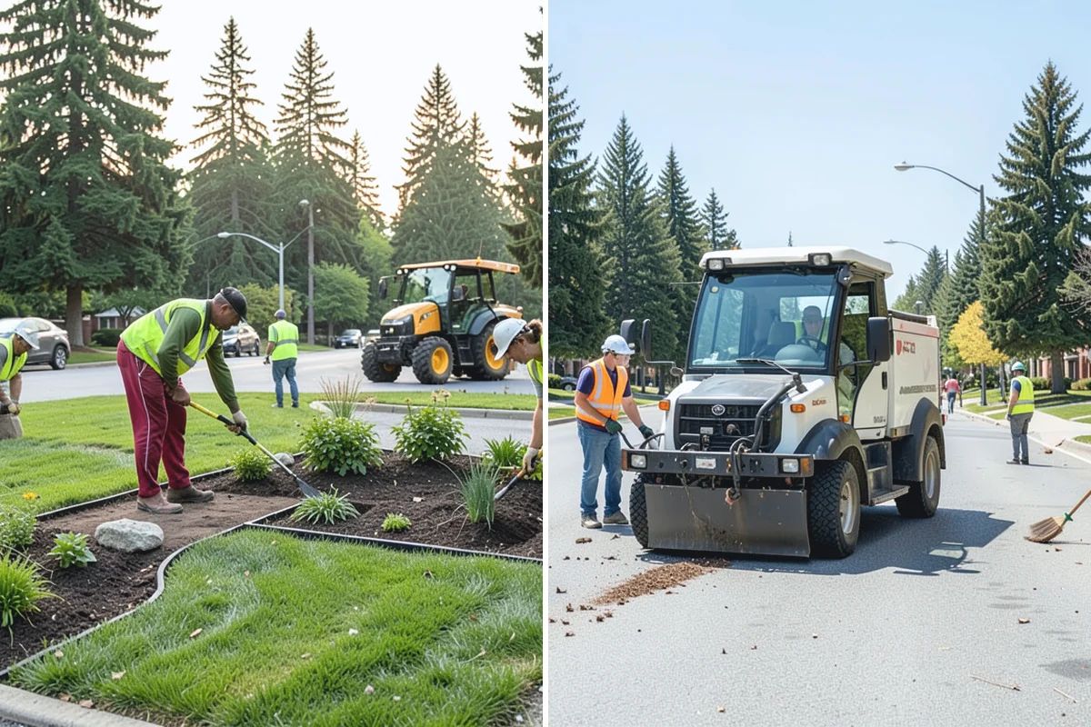 Public Building Washing in Bonney Lake, Pierce County, WA - Inspect facade materials, staining, and access constraints