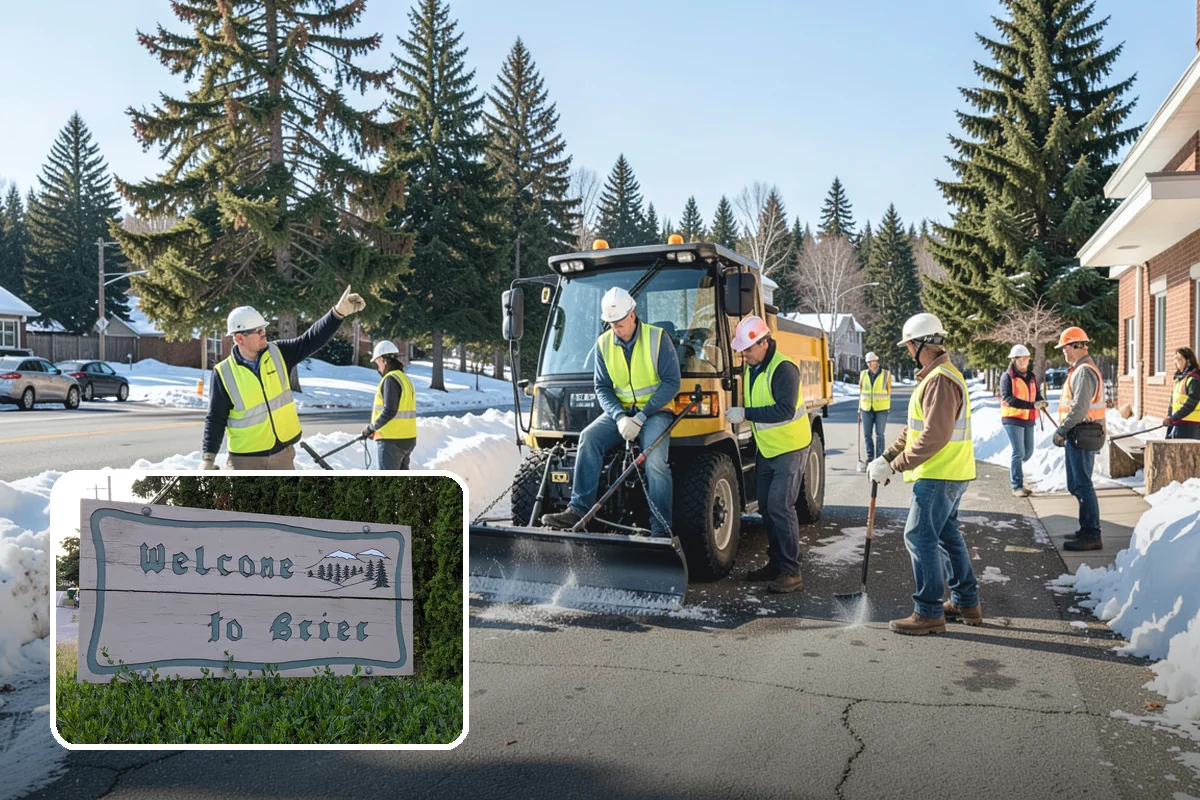 Public Building Washing in Brier, Snohomish County, WA - Reverses mildew and algae staining typical of the wet PNW climate