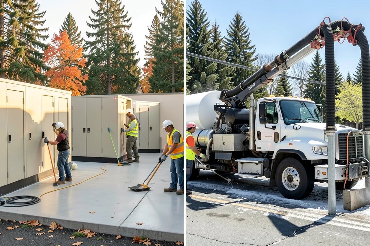 Public Building Washing in Federal Way, King County, WA - Inspect facade materials, staining, and access constraints