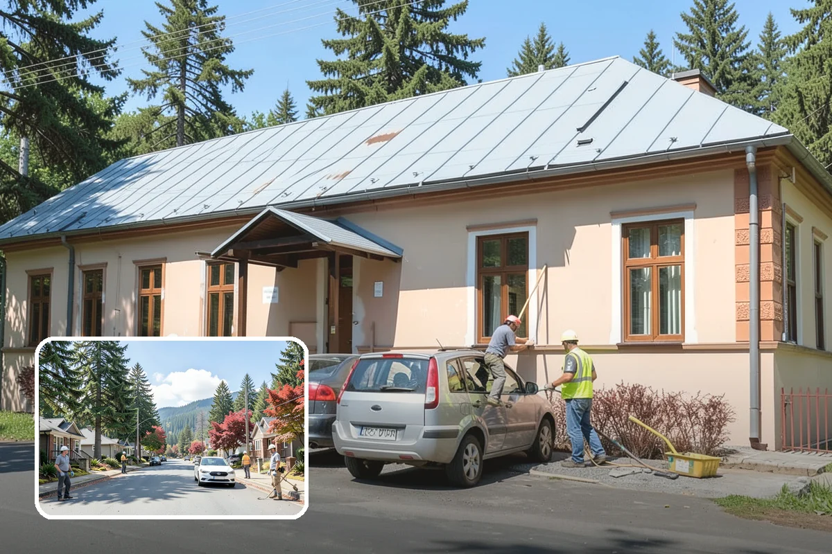 Public Building Washing in Hunts Point, King County, WA - Reverses mildew and algae staining typical of the wet PNW climate