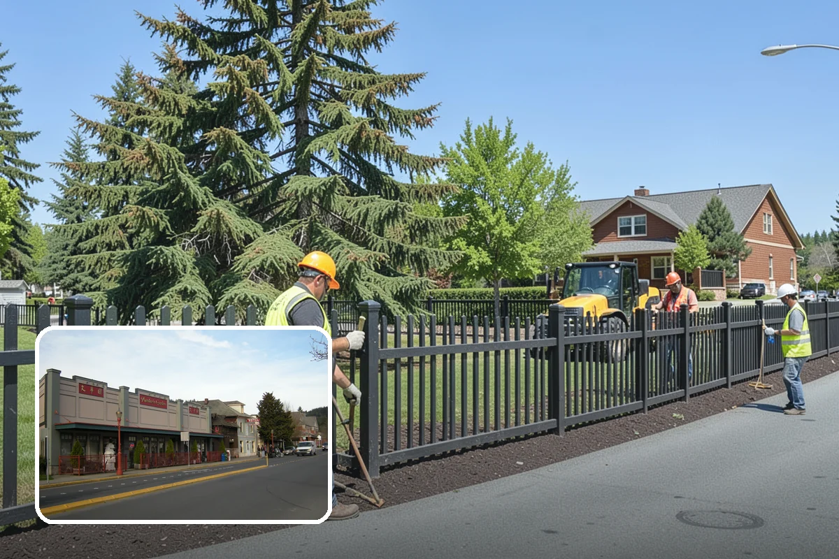 Public Building Washing in Issaquah, King County, WA - Reverses mildew and algae staining typical of the wet PNW climate
