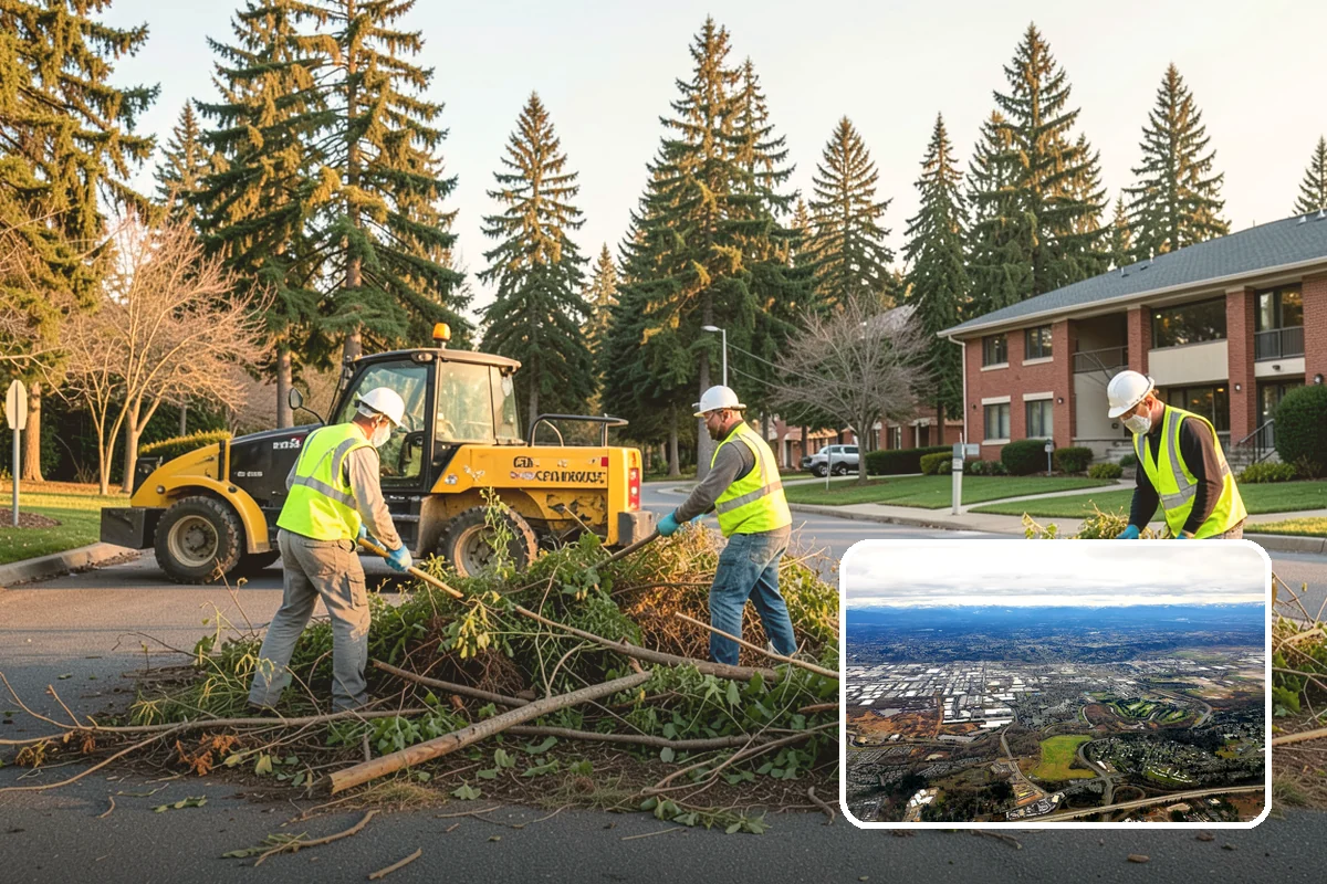 Public Building Washing in Kent, King County, WA - Reverses mildew and algae staining typical of the wet PNW climate