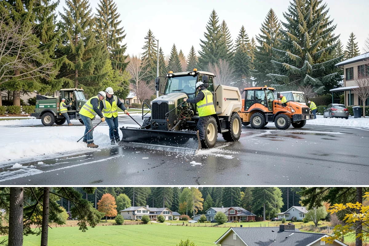 Public Building Washing in Lyman, Skagit County, WA - Plan exterior washing for late spring through summer when drier weather improves results and slows regrowth of mildew and algae.