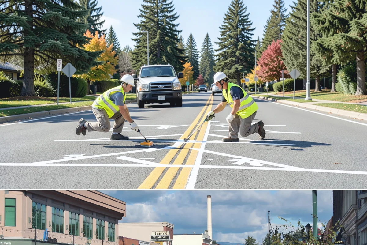 Public Building Washing in Monroe, Snohomish County, WA - Plan exterior washing for late spring through summer when drier weather improves results and slows regrowth of mildew and algae.