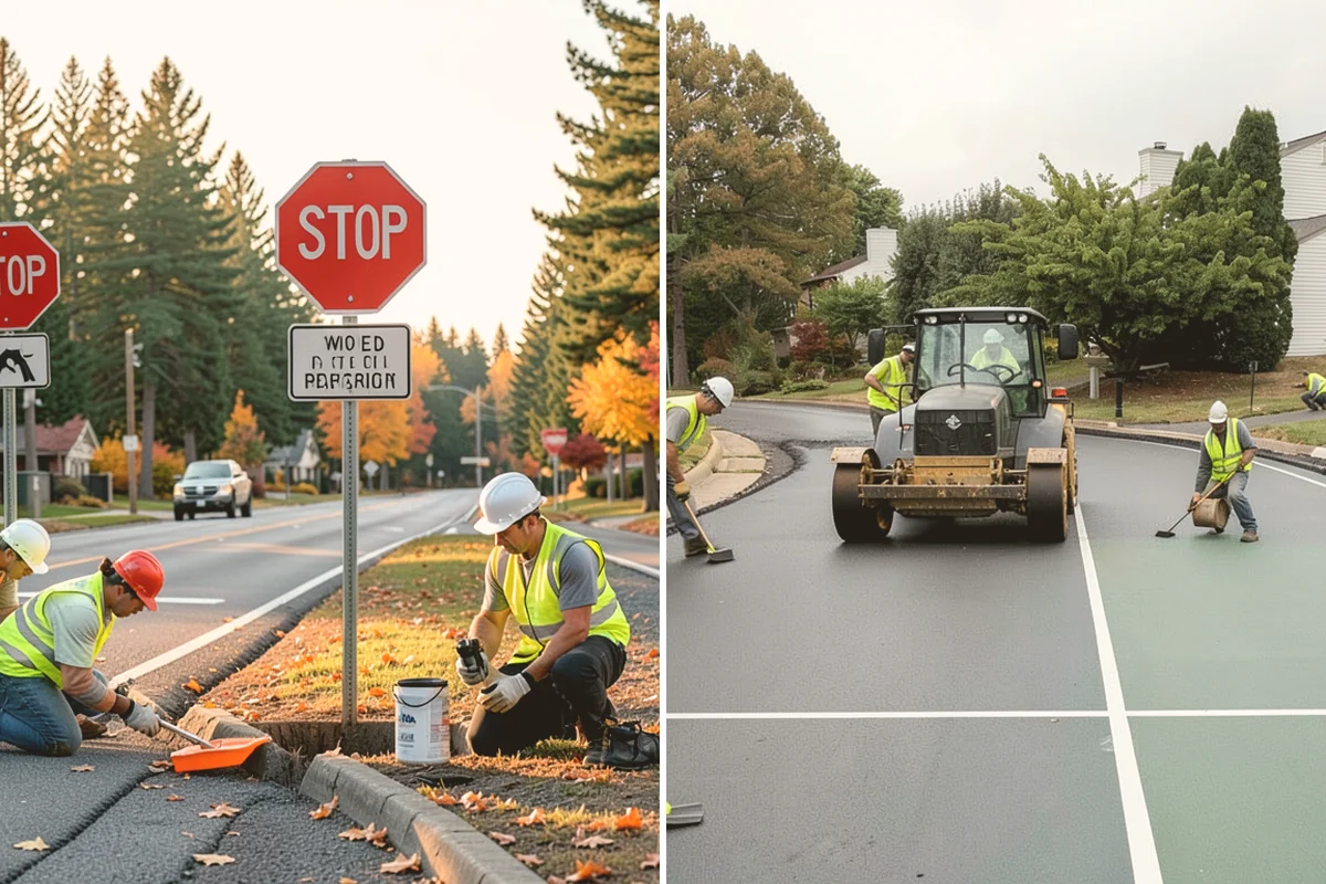 Public Building Washing in Newcastle, King County, WA - Inspect facade materials, staining, and access constraints