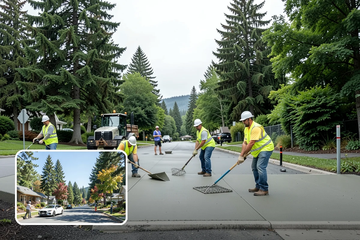 Public Building Washing in Orting, Pierce County, WA - Reverses mildew and algae staining typical of the wet PNW climate
