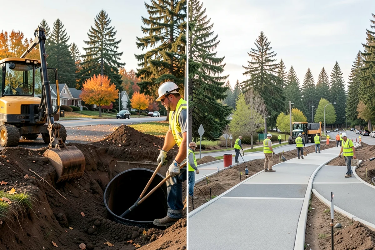 Public Building Washing in Pacific, King County, WA - Inspect facade materials, staining, and access constraints