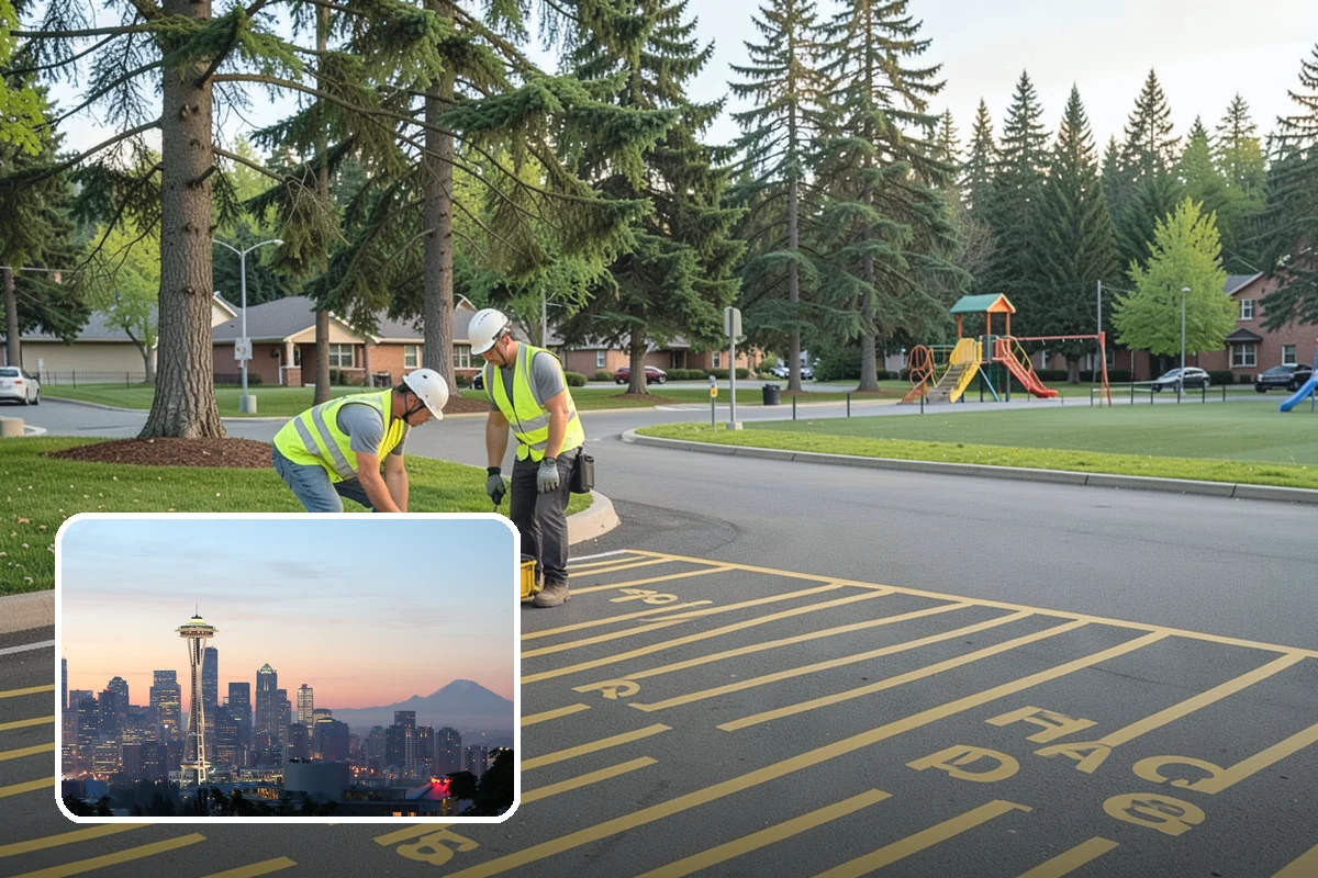 Public Building Washing in Seattle, King County, WA - Reverses mildew and algae staining typical of the wet PNW climate