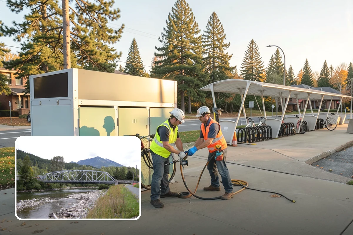 Public Building Washing in Skykomish, King County, WA - Reverses mildew and algae staining typical of the wet PNW climate