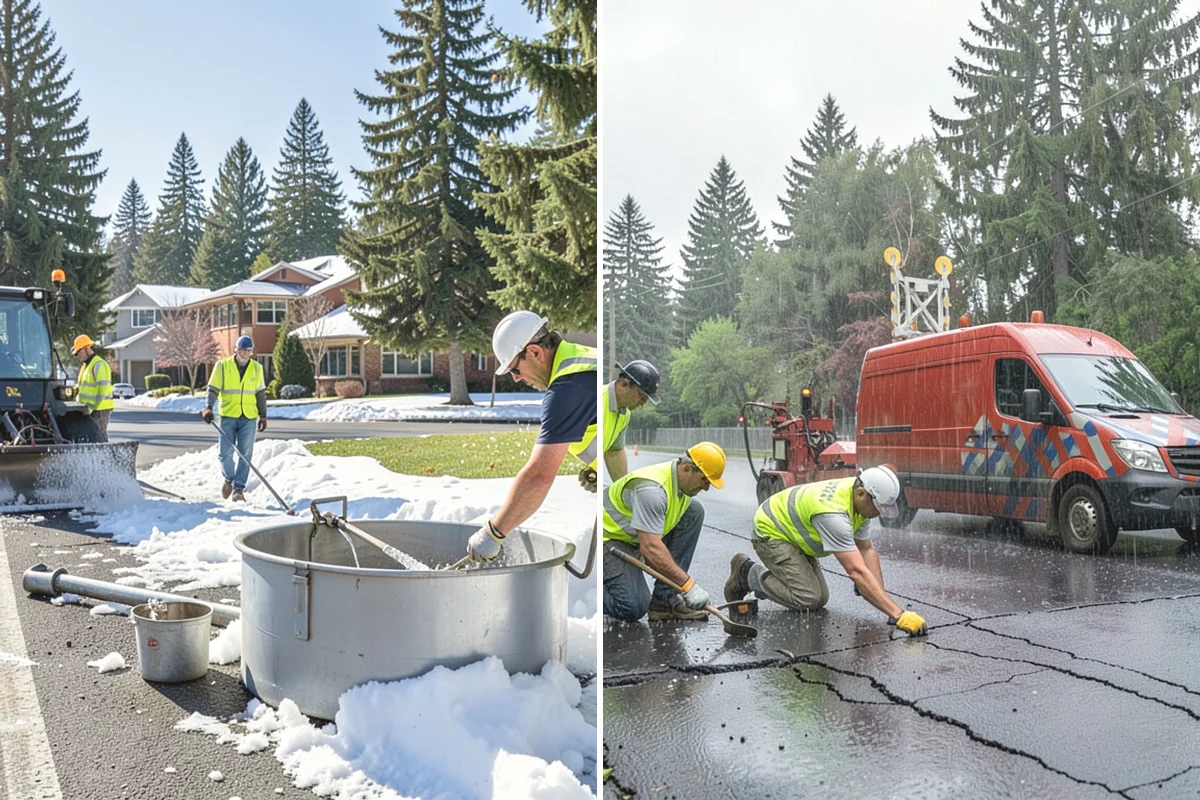 Public Building Washing in Tukwila, King County, WA - Inspect facade materials, staining, and access constraints