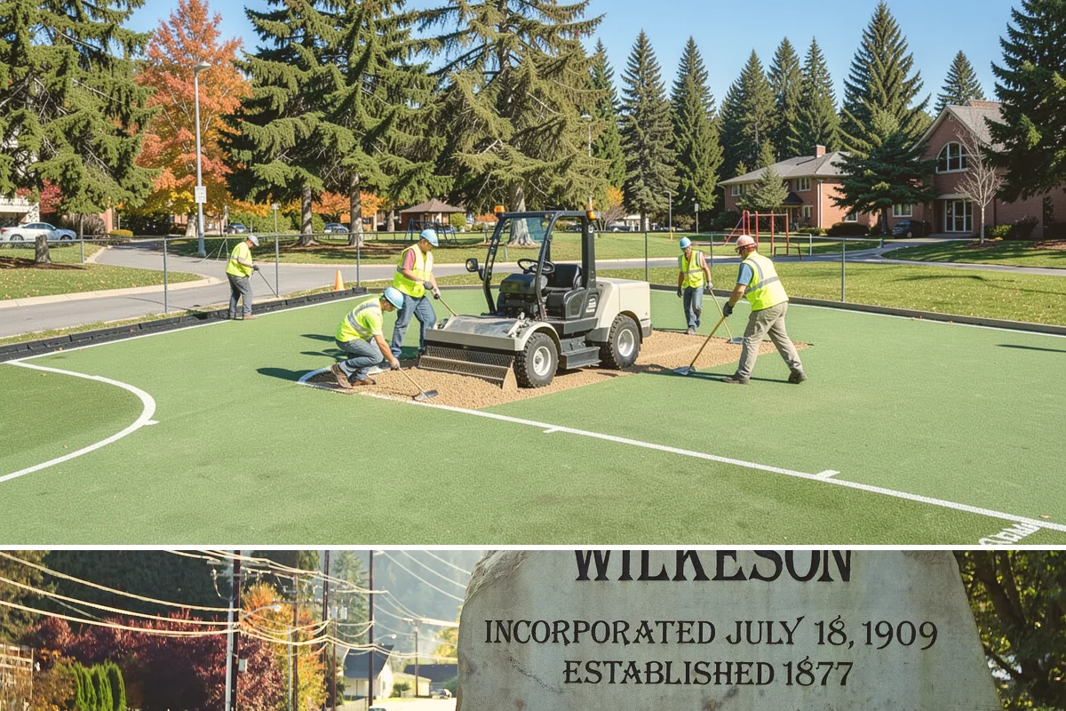 Public Building Washing in Wilkeson, Pierce County, WA - Plan exterior washing for late spring through summer when drier weather improves results and slows regrowth of mildew and algae.