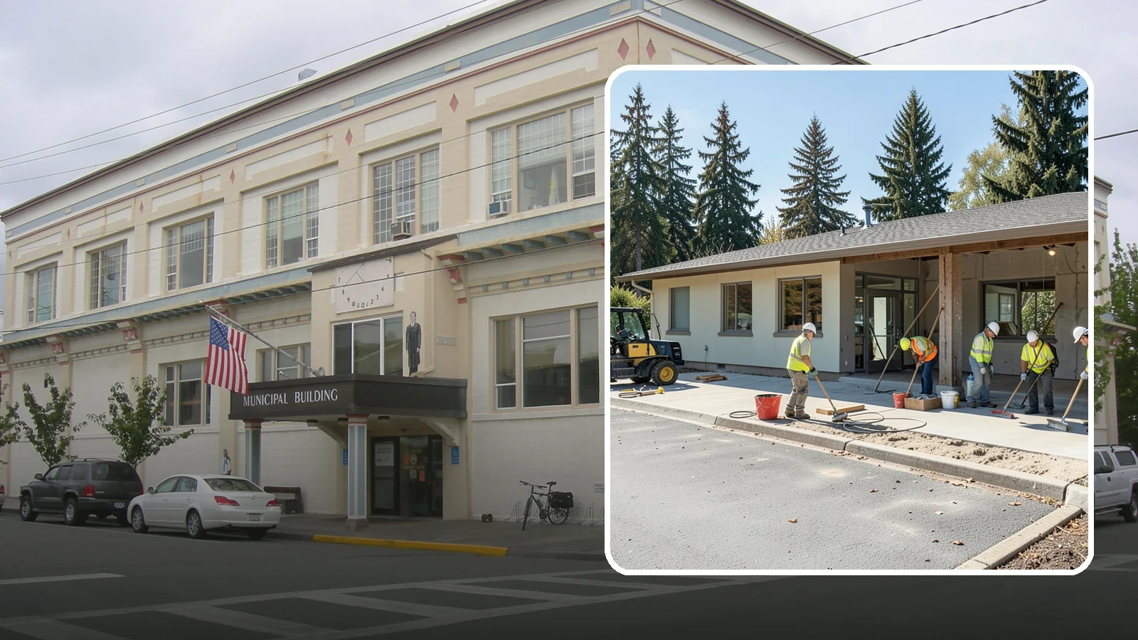 Public Facility Renovation in Anacortes, Skagit County, WA - Renovate aging public buildings to extend service life, improve accessibility, and modernize community spaces.