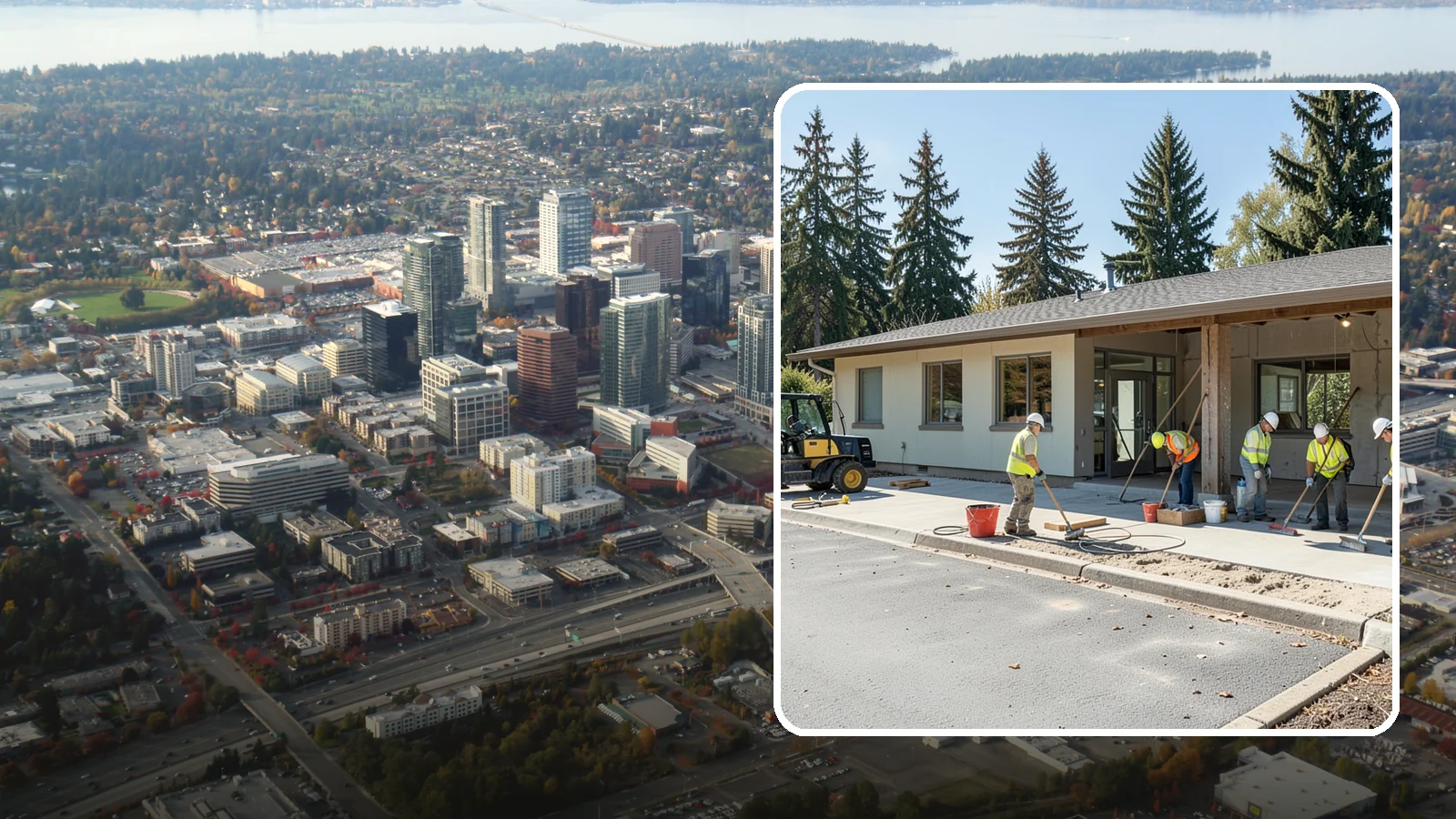 Public Facility Renovation in Bellevue, King County, WA - Renovate aging public buildings to extend service life, improve accessibility, and modernize community spaces.