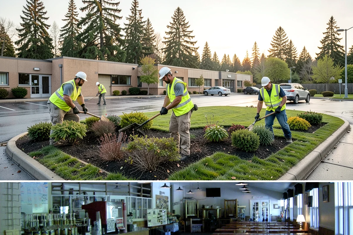 Public Facility Renovation in Black Diamond, King County, WA - Interior renovation proceeds year-round, while envelope and roofing components benefit from dry-season scheduling.