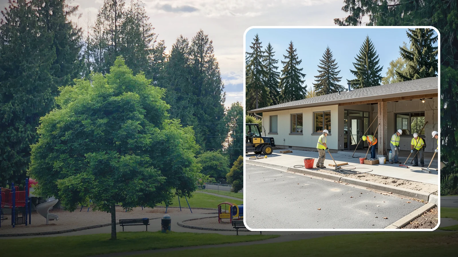 Public Facility Renovation in Bonney Lake, Pierce County, WA - Renovate aging public buildings to extend service life, improve accessibility, and modernize community spaces.