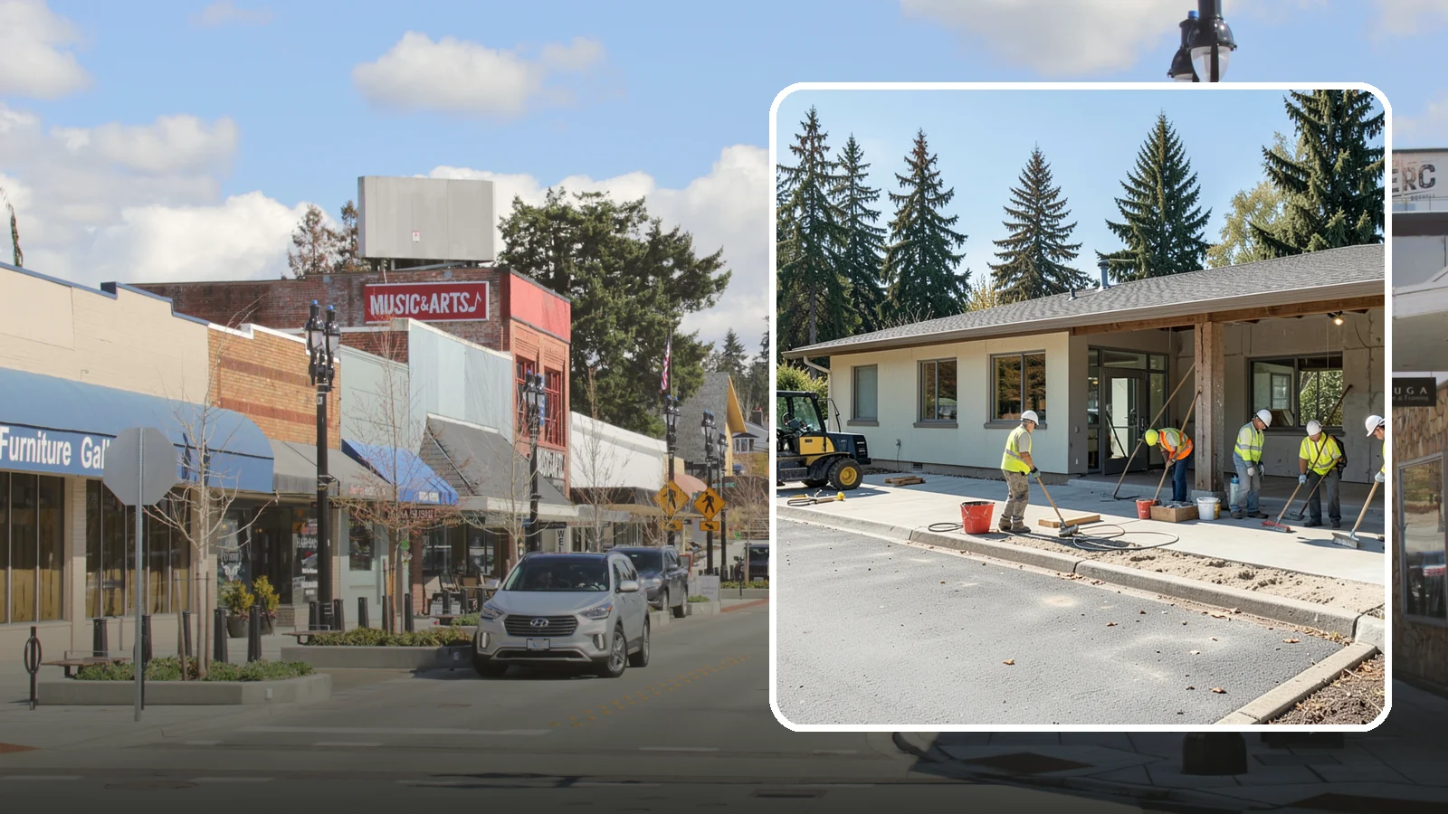 Public Facility Renovation in Bothell, King County, WA - Renovate aging public buildings to extend service life, improve accessibility, and modernize community spaces.
