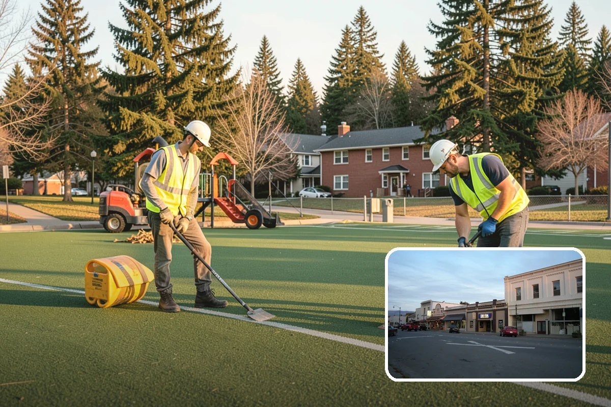 Public Facility Renovation in Burlington, Skagit County, WA - Extends the service life of aging public buildings
