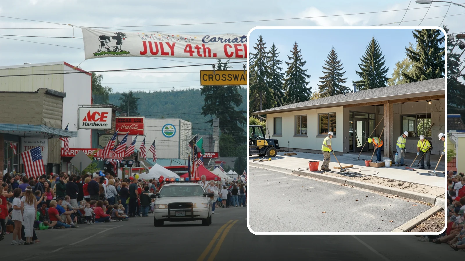 Public Facility Renovation in Carnation, King County, WA - Renovate aging public buildings to extend service life, improve accessibility, and modernize community spaces.