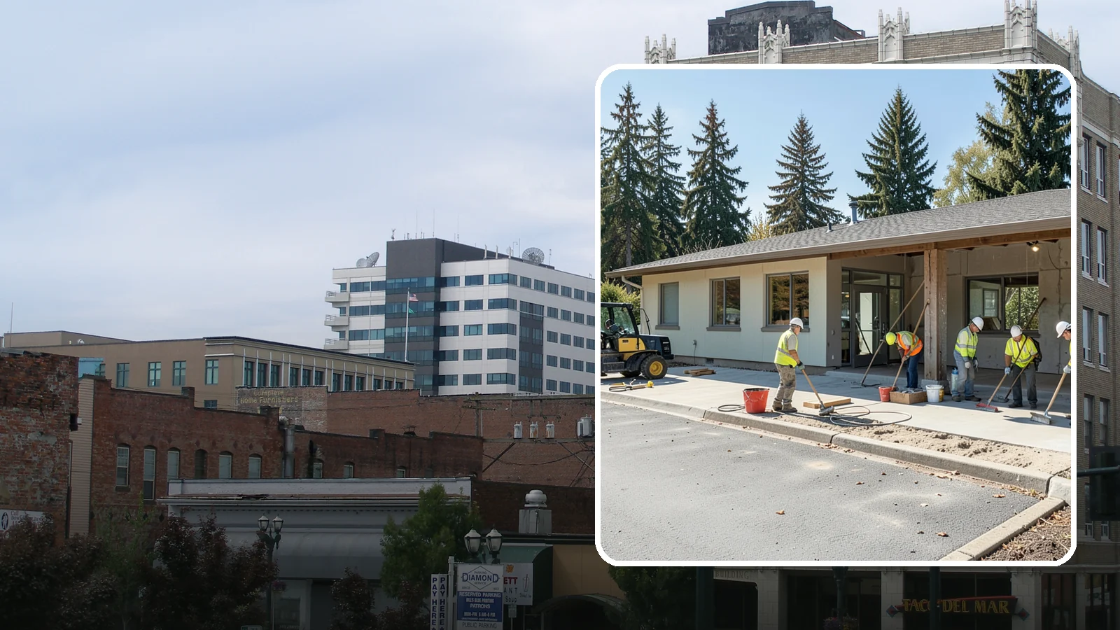 Public Facility Renovation in Everett, Snohomish County, WA - Renovate aging public buildings to extend service life, improve accessibility, and modernize community spaces.