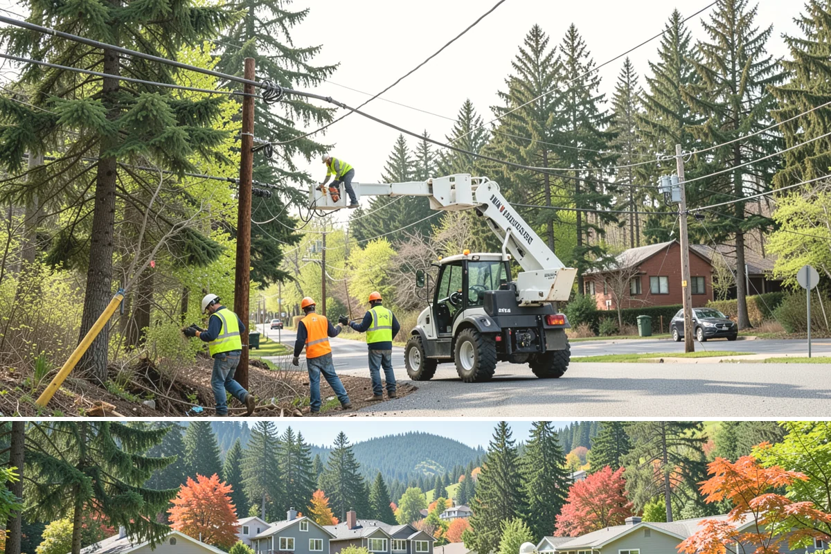 Public Facility Renovation in Fircrest, Pierce County, WA - Interior renovation proceeds year-round, while envelope and roofing components benefit from dry-season scheduling.