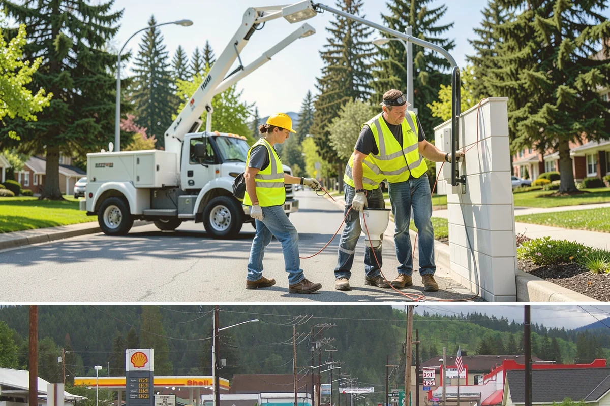 Public Facility Renovation in Granite Falls, Snohomish County, WA - Interior renovation proceeds year-round, while envelope and roofing components benefit from dry-season scheduling.