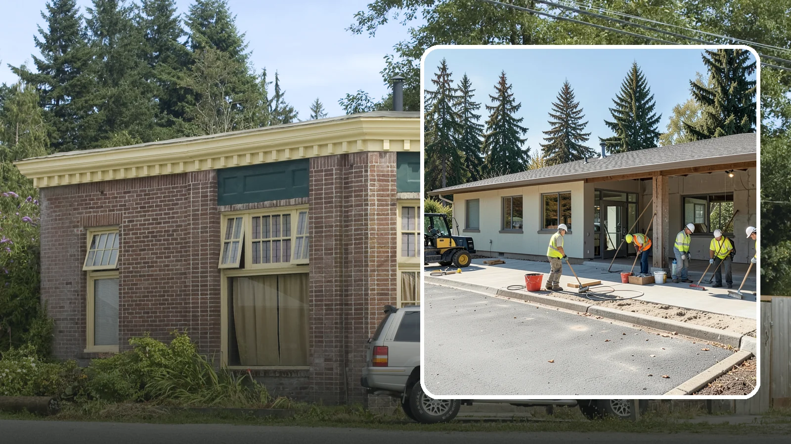 Public Facility Renovation in Hamilton, Skagit County, WA - Renovate aging public buildings to extend service life, improve accessibility, and modernize community spaces.