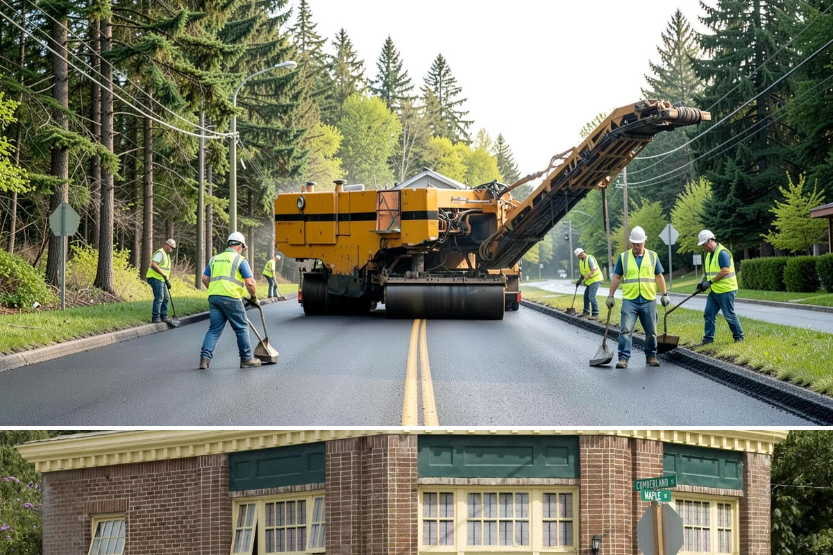 Public Facility Renovation in Hamilton, Skagit County, WA - Interior renovation proceeds year-round, while envelope and roofing components benefit from dry-season scheduling.