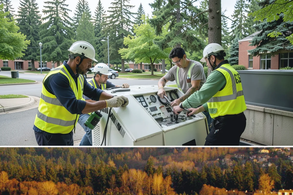 Public Facility Renovation in Kenmore, King County, WA - Interior renovation proceeds year-round, while envelope and roofing components benefit from dry-season scheduling.