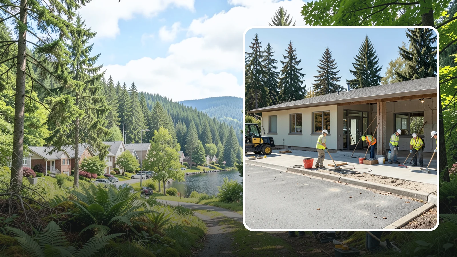 Public Facility Renovation in Lake Forest Park, King County, WA - Renovate aging public buildings to extend service life, improve accessibility, and modernize community spaces.