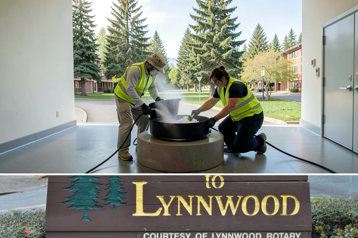 Public Facility Renovation in Lynnwood, Snohomish County, WA - Interior renovation proceeds year-round, while envelope and roofing components benefit from dry-season scheduling.