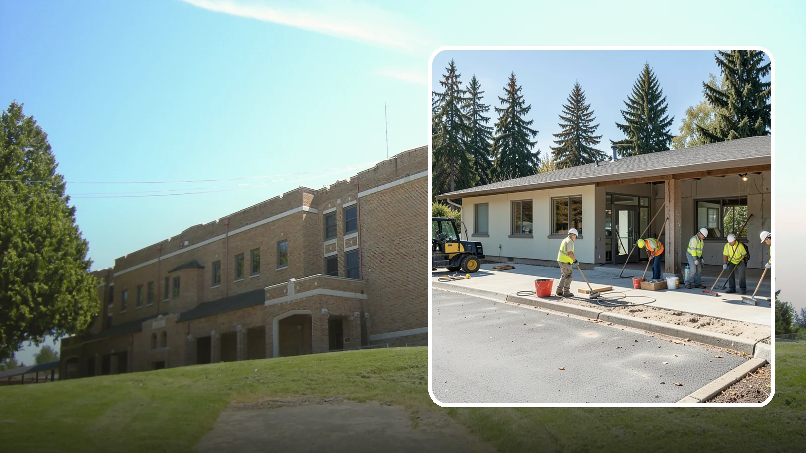 Public Facility Renovation in Maple Valley, King County, WA - Renovate aging public buildings to extend service life, improve accessibility, and modernize community spaces.