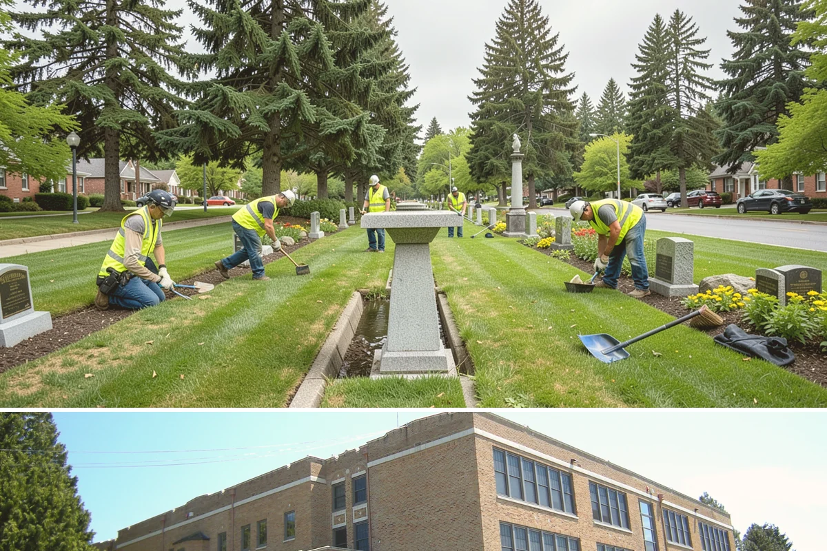 Public Facility Renovation in Maple Valley, King County, WA - Interior renovation proceeds year-round, while envelope and roofing components benefit from dry-season scheduling.