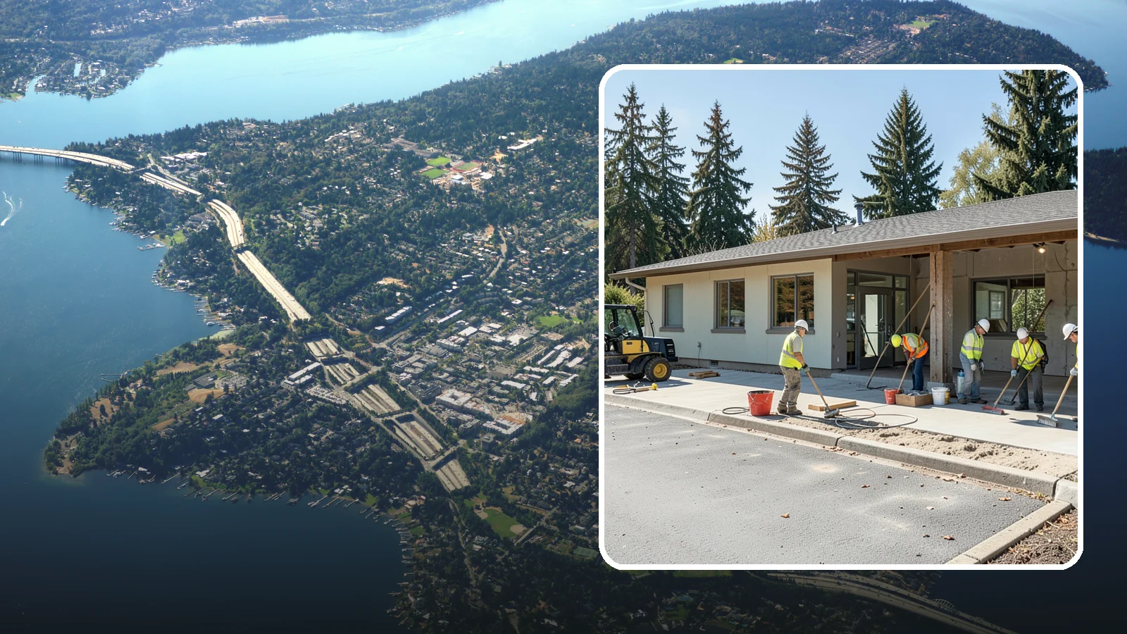 Public Facility Renovation in Mercer Island, King County, WA - Renovate aging public buildings to extend service life, improve accessibility, and modernize community spaces.