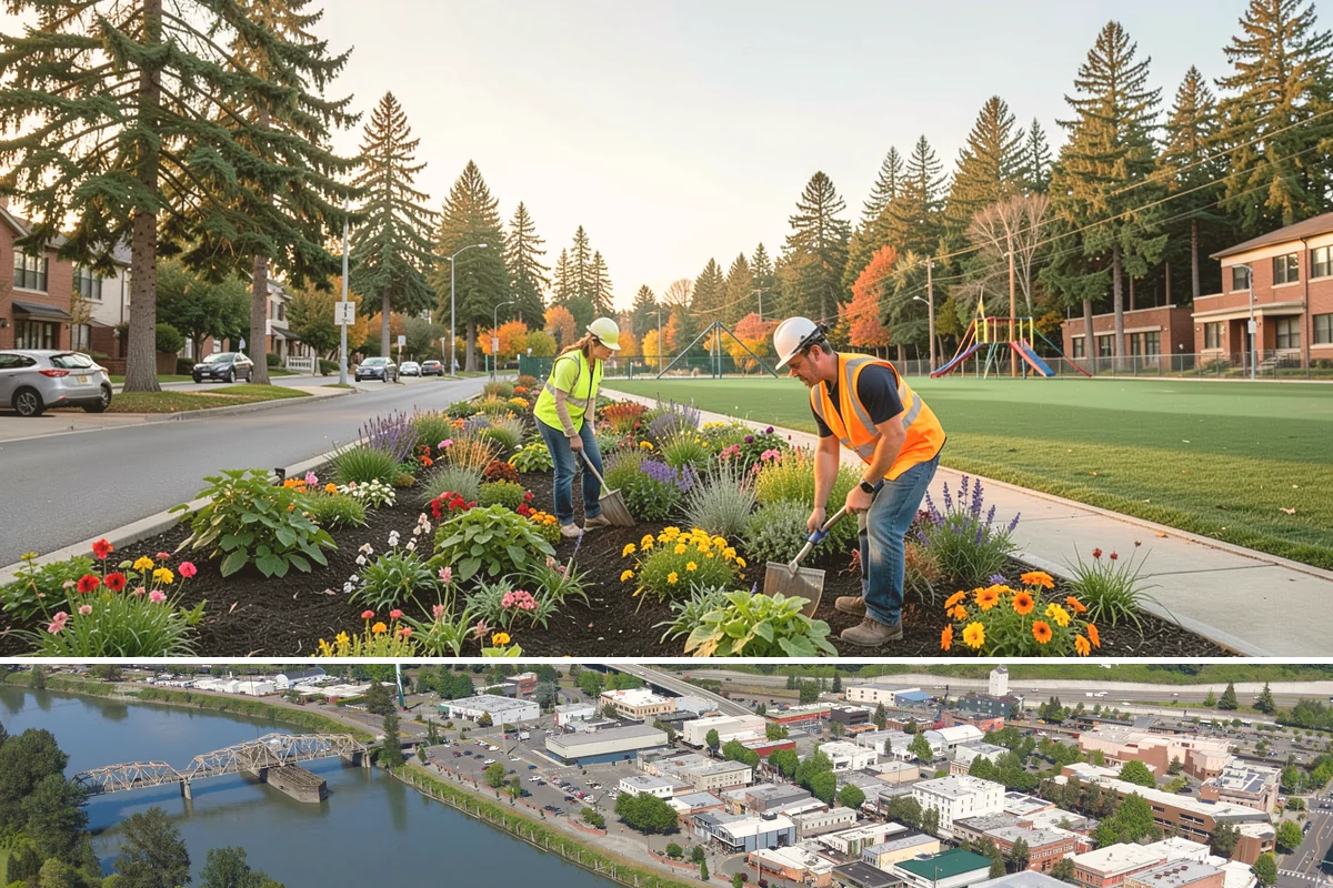 Public Facility Renovation in Mount Vernon, Skagit County, WA - Interior renovation proceeds year-round, while envelope and roofing components benefit from dry-season scheduling.