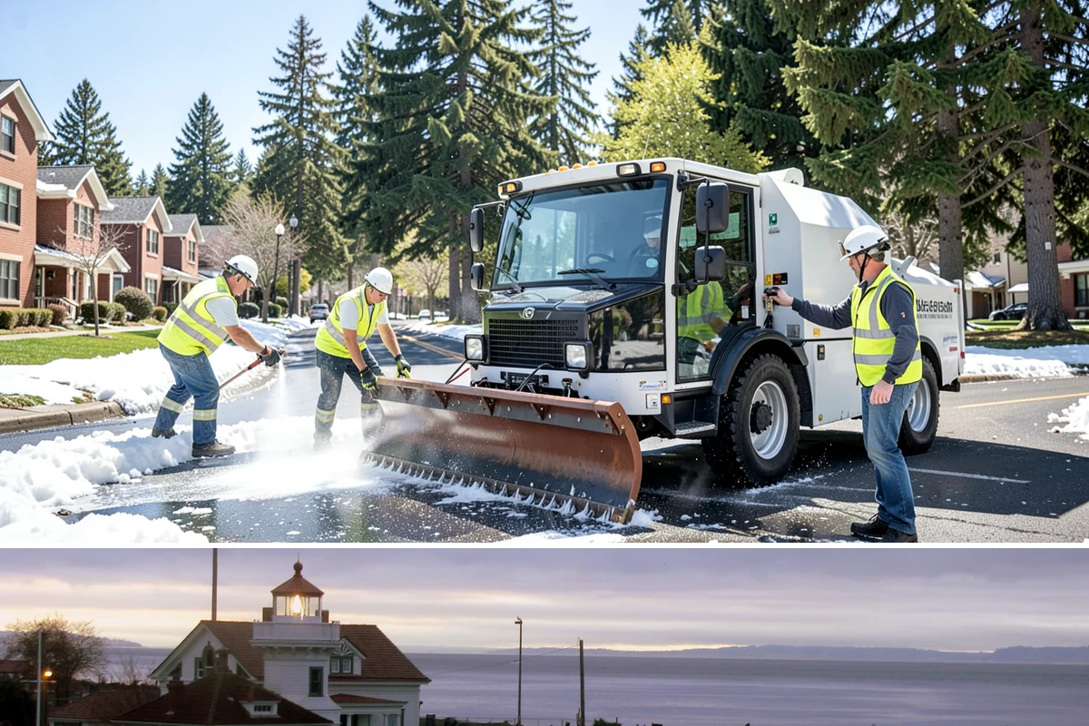 Public Facility Renovation in Mukilteo, Snohomish County, WA - Interior renovation proceeds year-round, while envelope and roofing components benefit from dry-season scheduling.